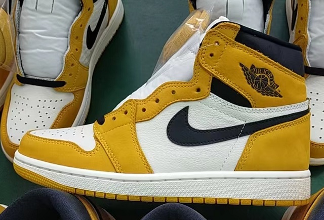 Air Jordan Retro 1 Grade AAA Yellow Ochre